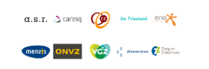 Zorgverzekeraar banner logo's zorgverzekeraars